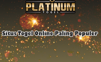 Situs Togel Online Paling Populer